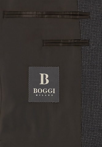 Boggi Milano Tapered Anzug in Braun: Vorderseite
