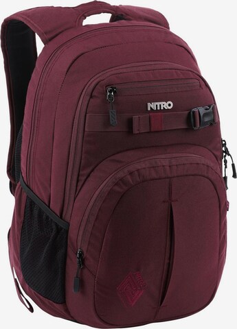 NitroBags Rucksack 'Chase' in Rot