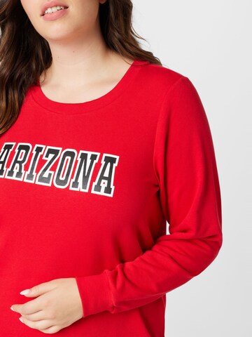 Sweat-shirt Zizzi en rouge