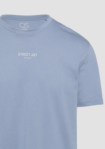 T-Shirt QS en bleu