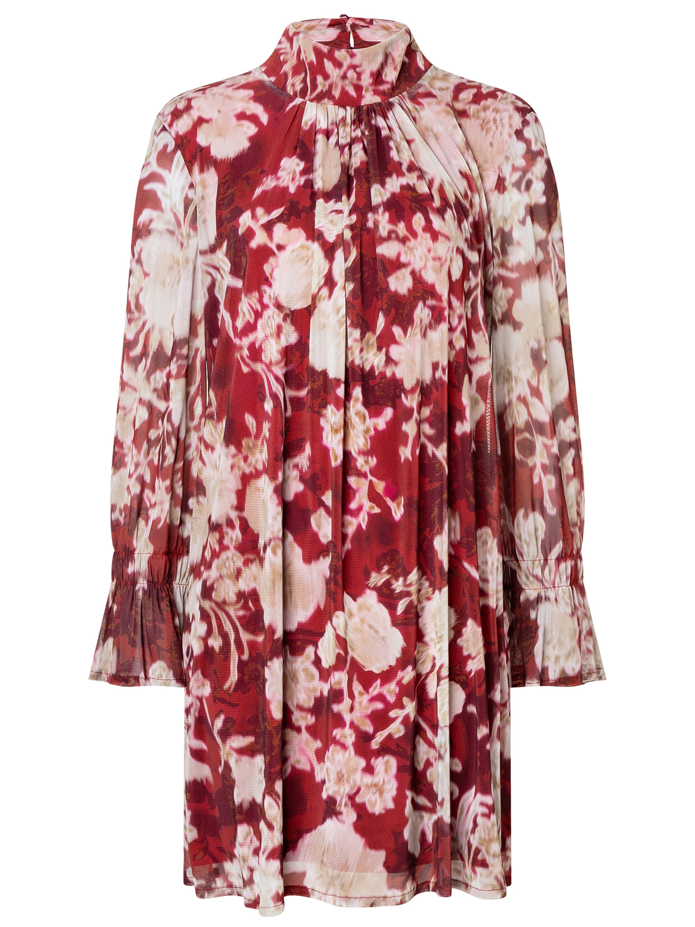 Ana Alcazar Blousejurk ' Suntia ' in Rood: voorkant