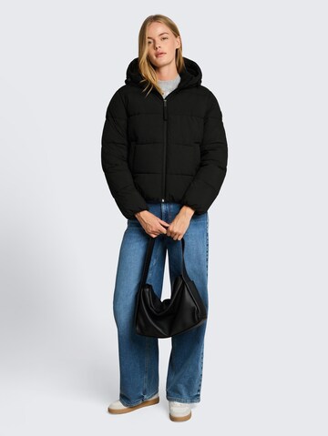 TOM TAILOR DENIM Talvejope, värv must