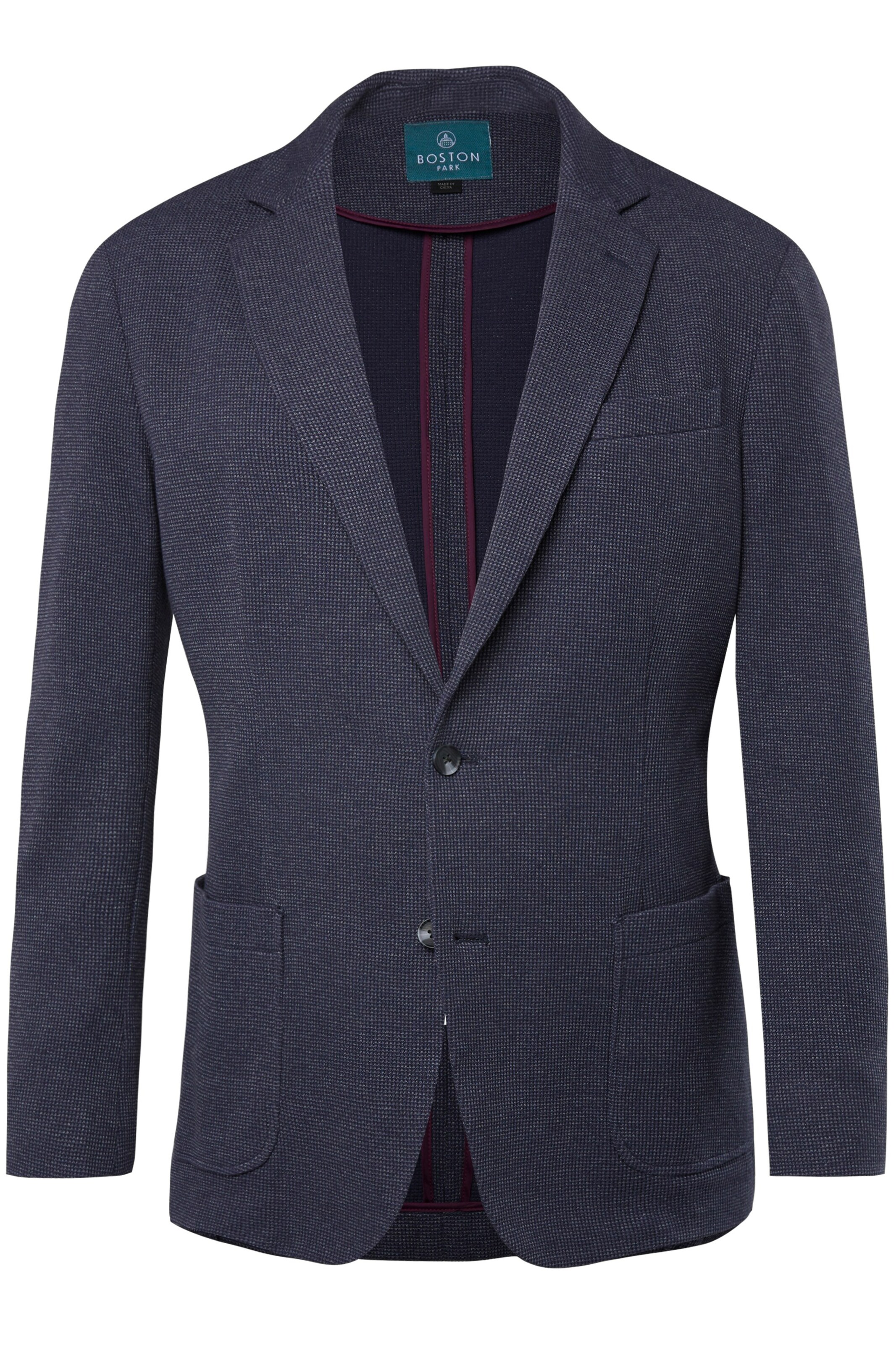 Boston Park Regular fit Blazer in Blue: front