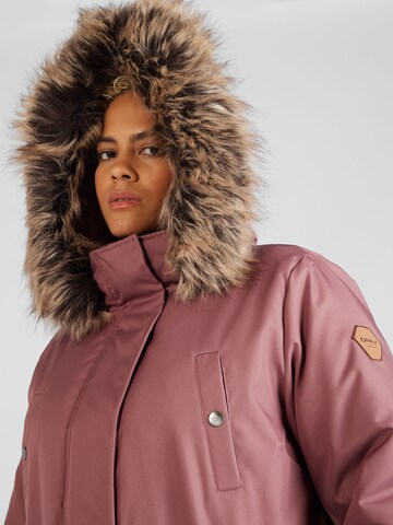 ONLY Carmakoma Zimní parka 'Irena' – pink