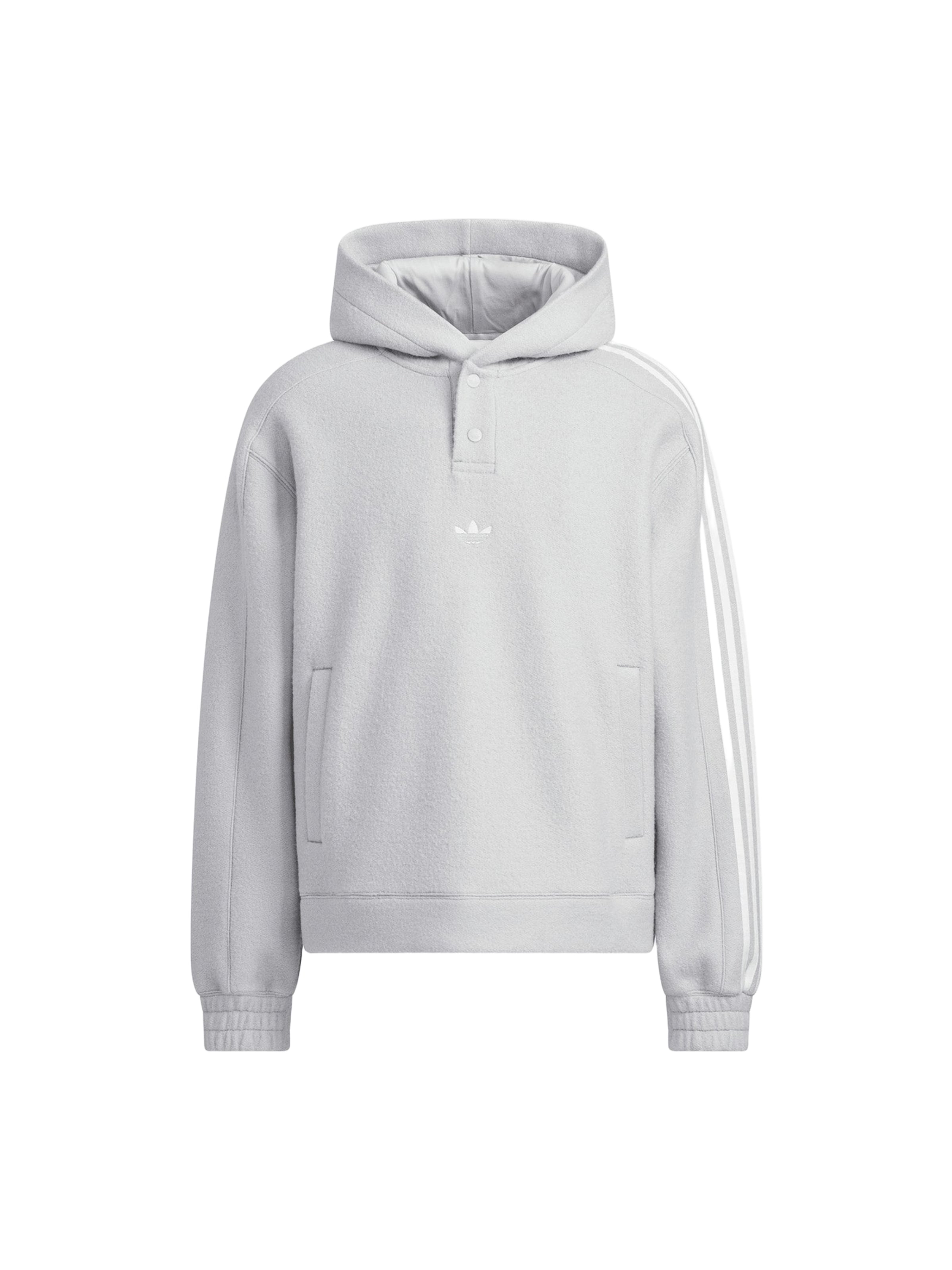 Pull-over ADIDAS en gris : devant