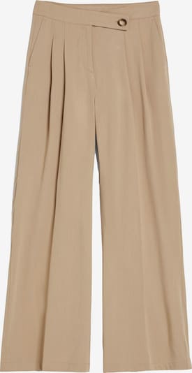 Bershka Pleated Pants in Camel, Item view