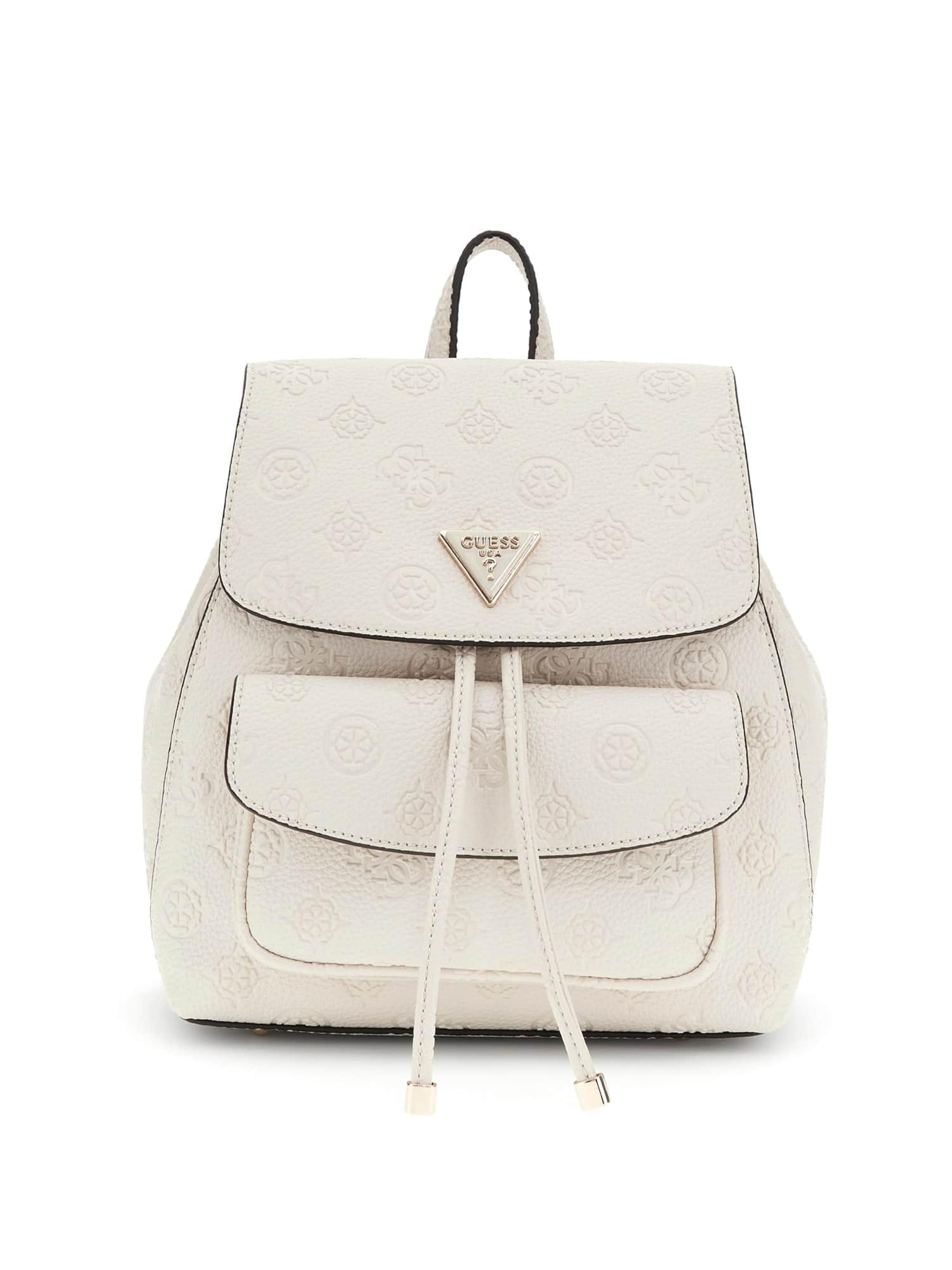 GUESS Backpack 'Cresidia' in Beige: front