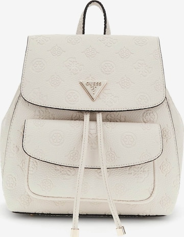 GUESS Backpack 'Cresidia' in Beige: front