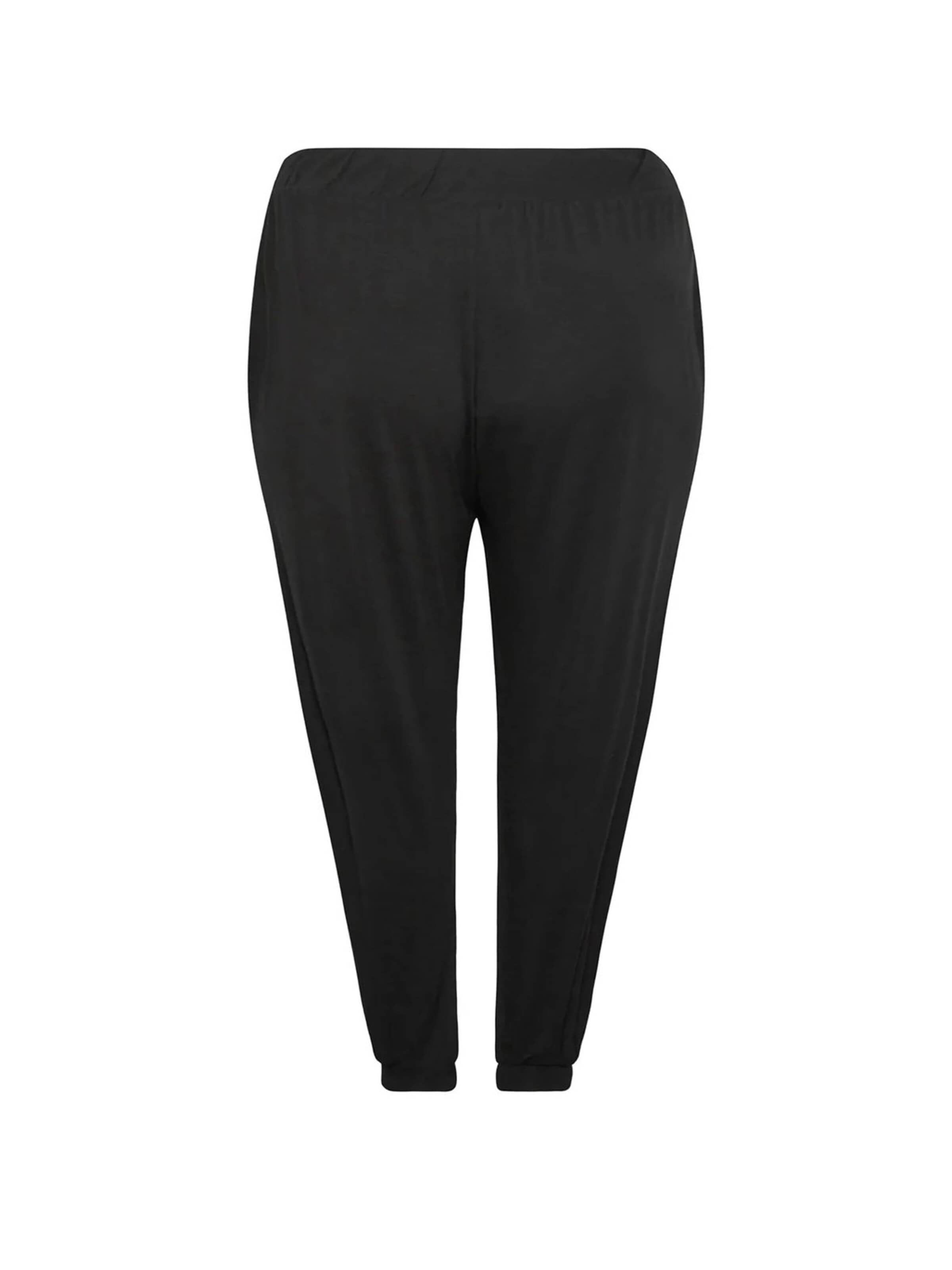 Shape Of You Barrel Pants in Black