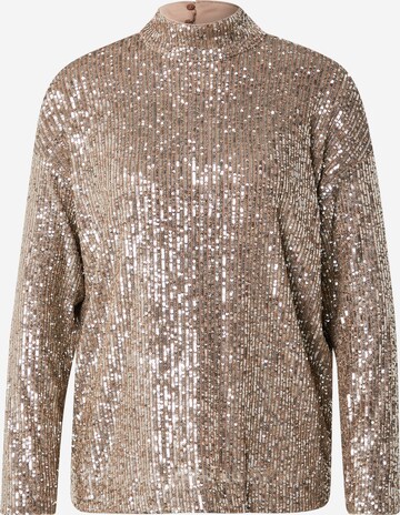 SAINT TROPEZ - Blusa 'Reyana' en beige: frente