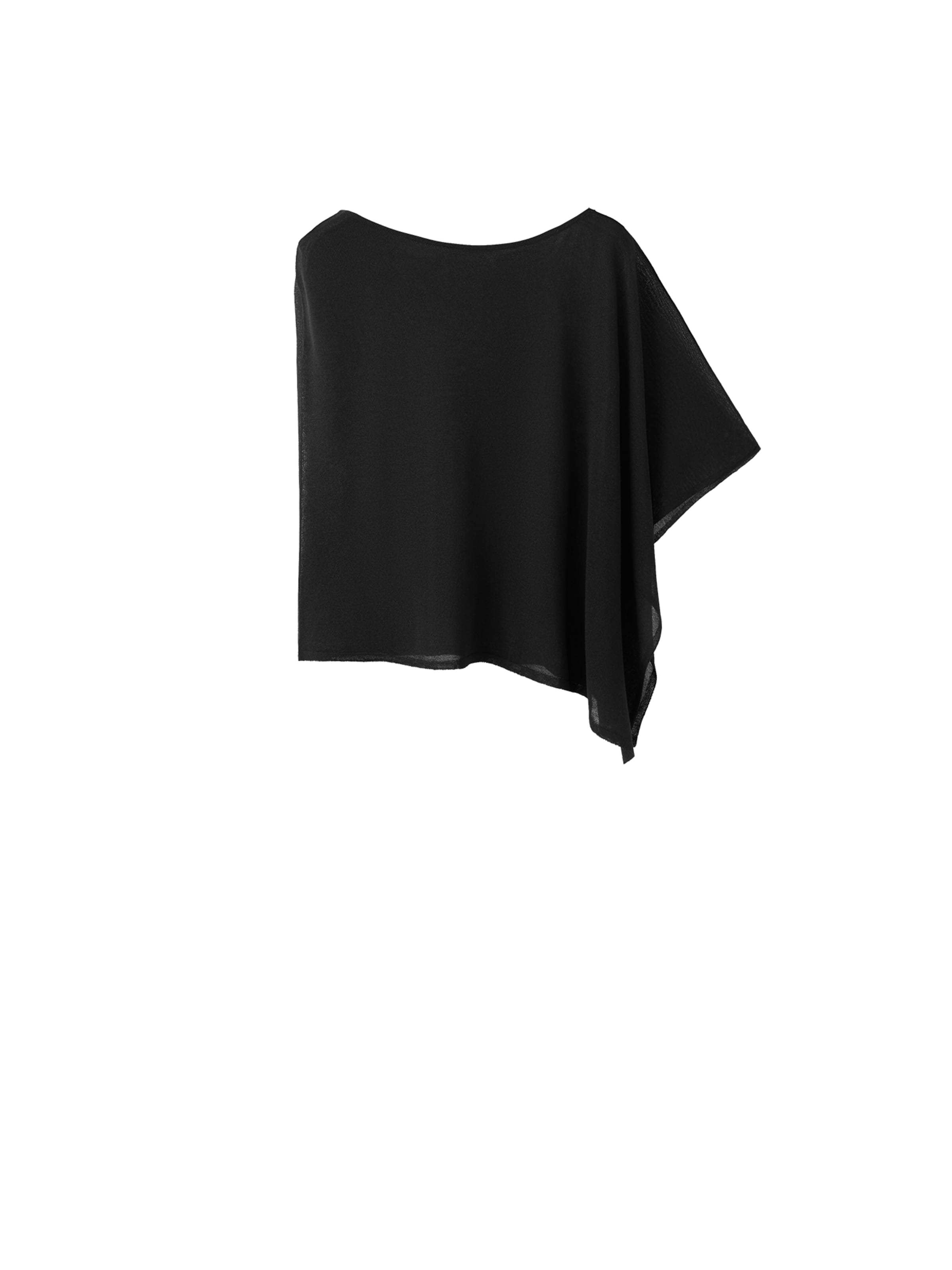 MANGO Cape 'ARGON' in Black: front