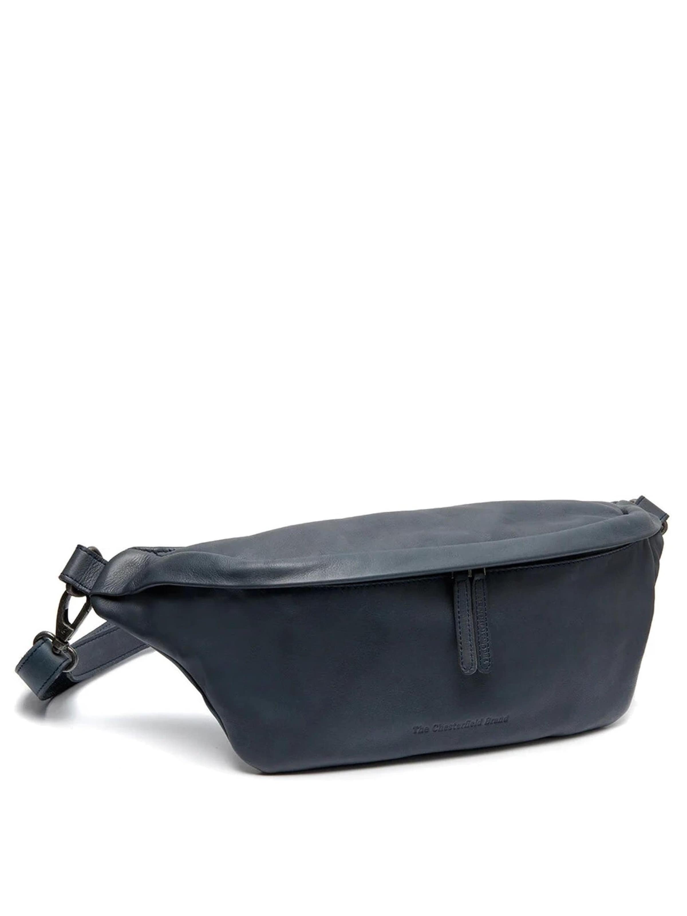 The Chesterfield Brand Gürteltasche 'Kruger'‌ in Blau: Vorderseite