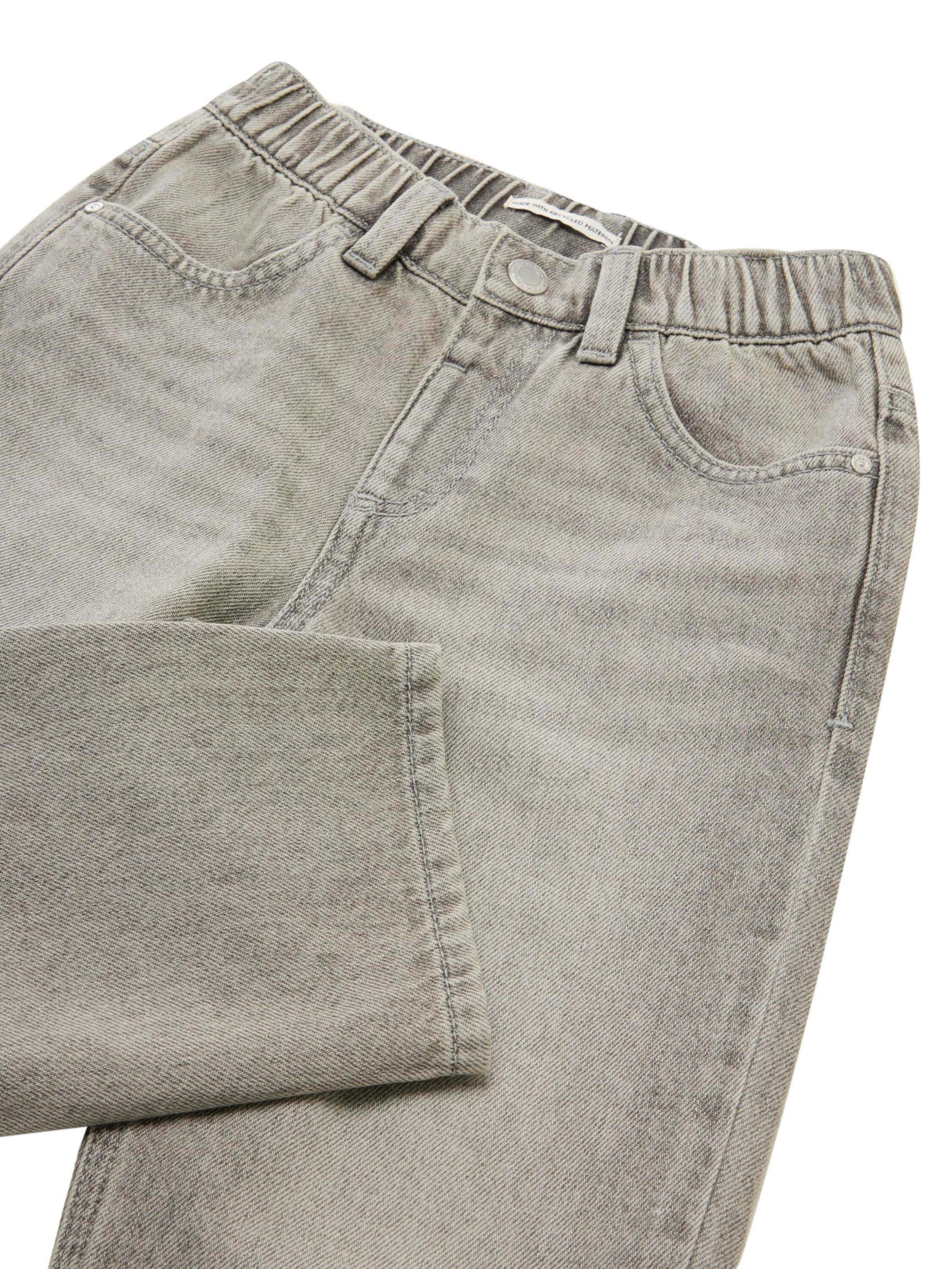 TOM TAILOR Loosefit Jeans in Grau