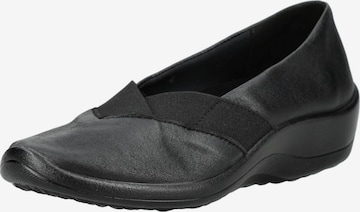 Chaussure basse Arcopedico en noir : devant