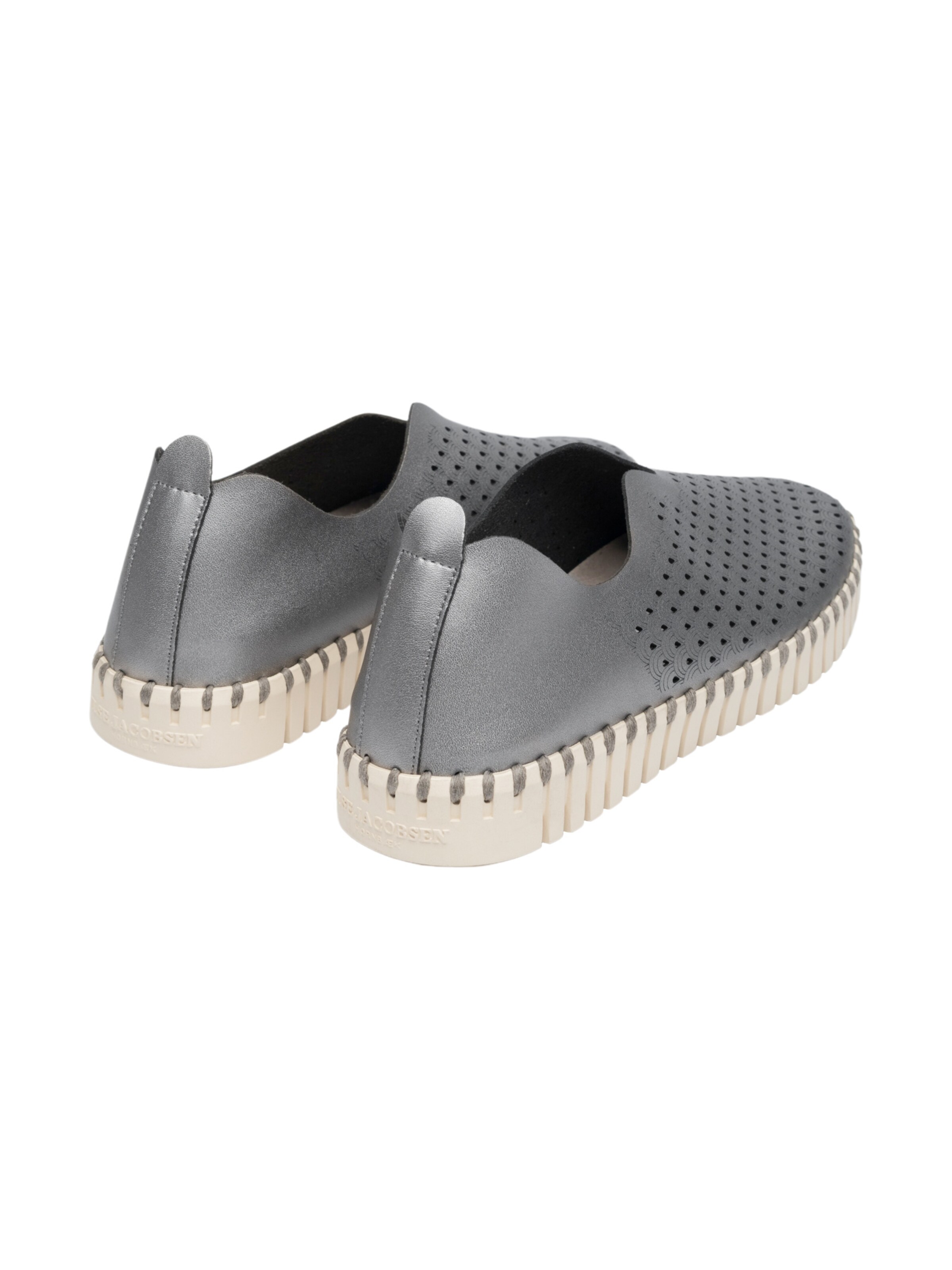 ILSE JACOBSEN Slipper 'Tulip' in Silber