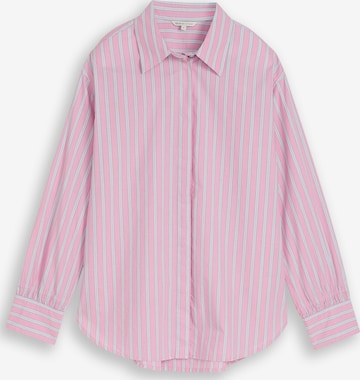Chemisier TOM TAILOR DENIM en rose : devant
