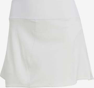 ADIDAS PERFORMANCE Αθλητική φούστα 'Match' σε λευκό: μπροστά