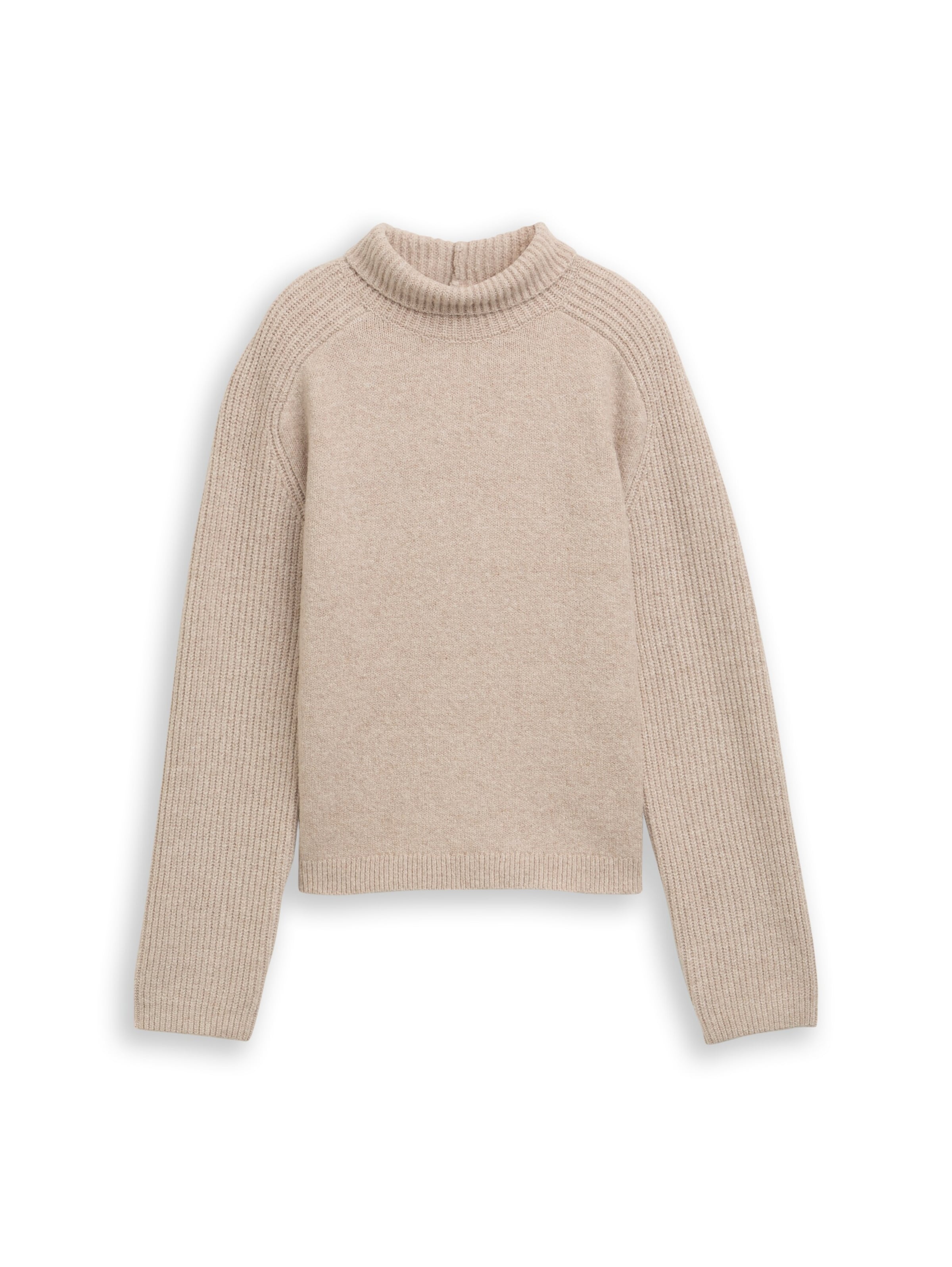 Pullover di TOM TAILOR DENIM in beige: frontale