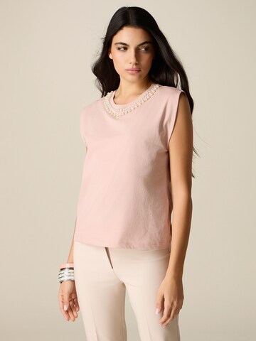 oltre - Top en rosa: frente