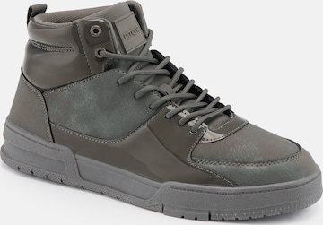 Ombre Sneakers hoog in Grijs: voorkant