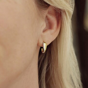 AMOR Ohrringe in Gold: Vorderseite