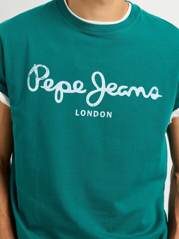 T-Shirt Pepe Jeans en vert