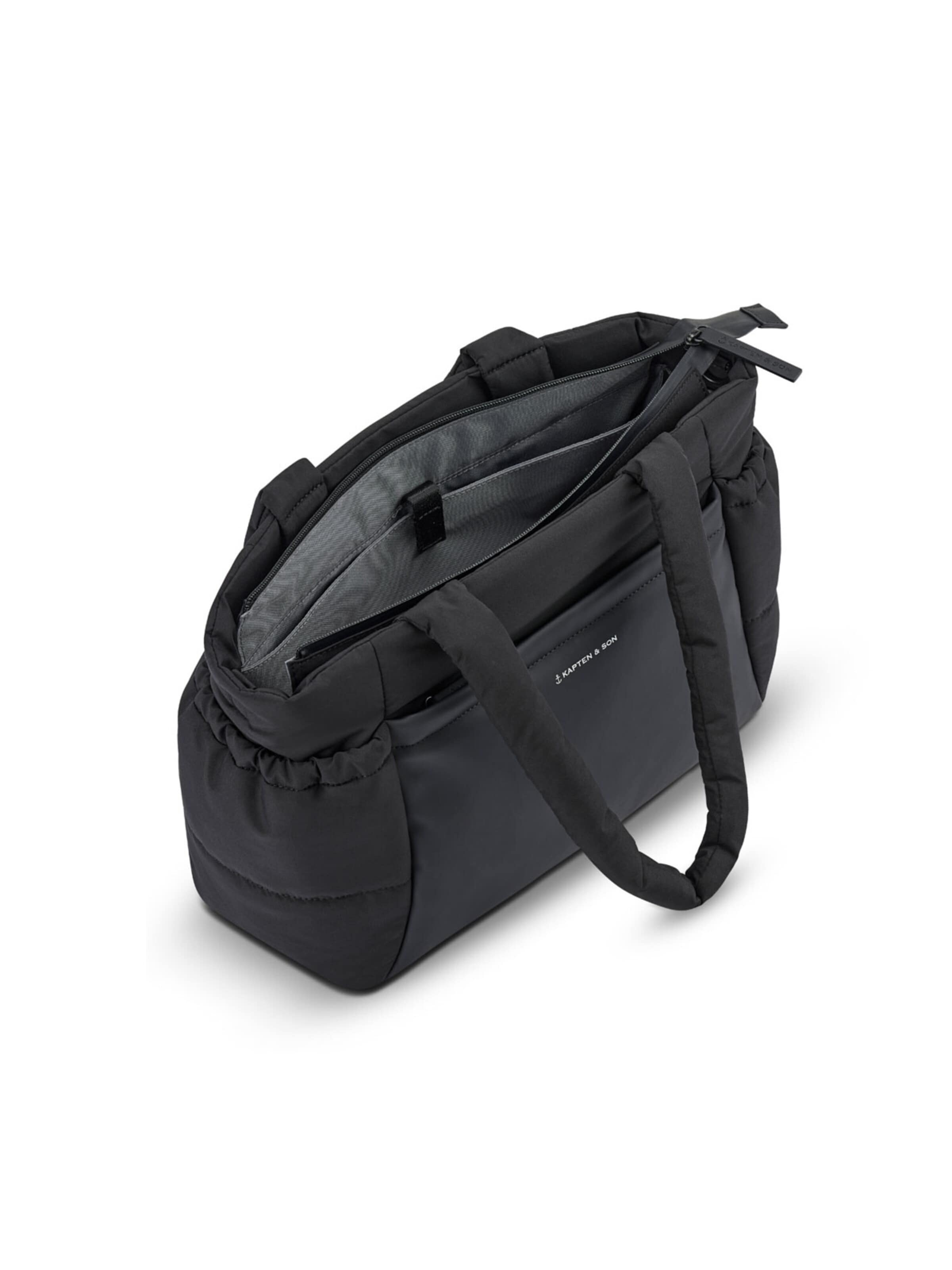 Kapten & Son Shopper 'Hellvi Medium' in Black