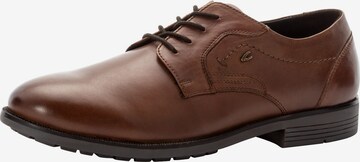 CAMEL ACTIVE Oxford Schnürschuhe aus Rindsleder in Braun: predná strana