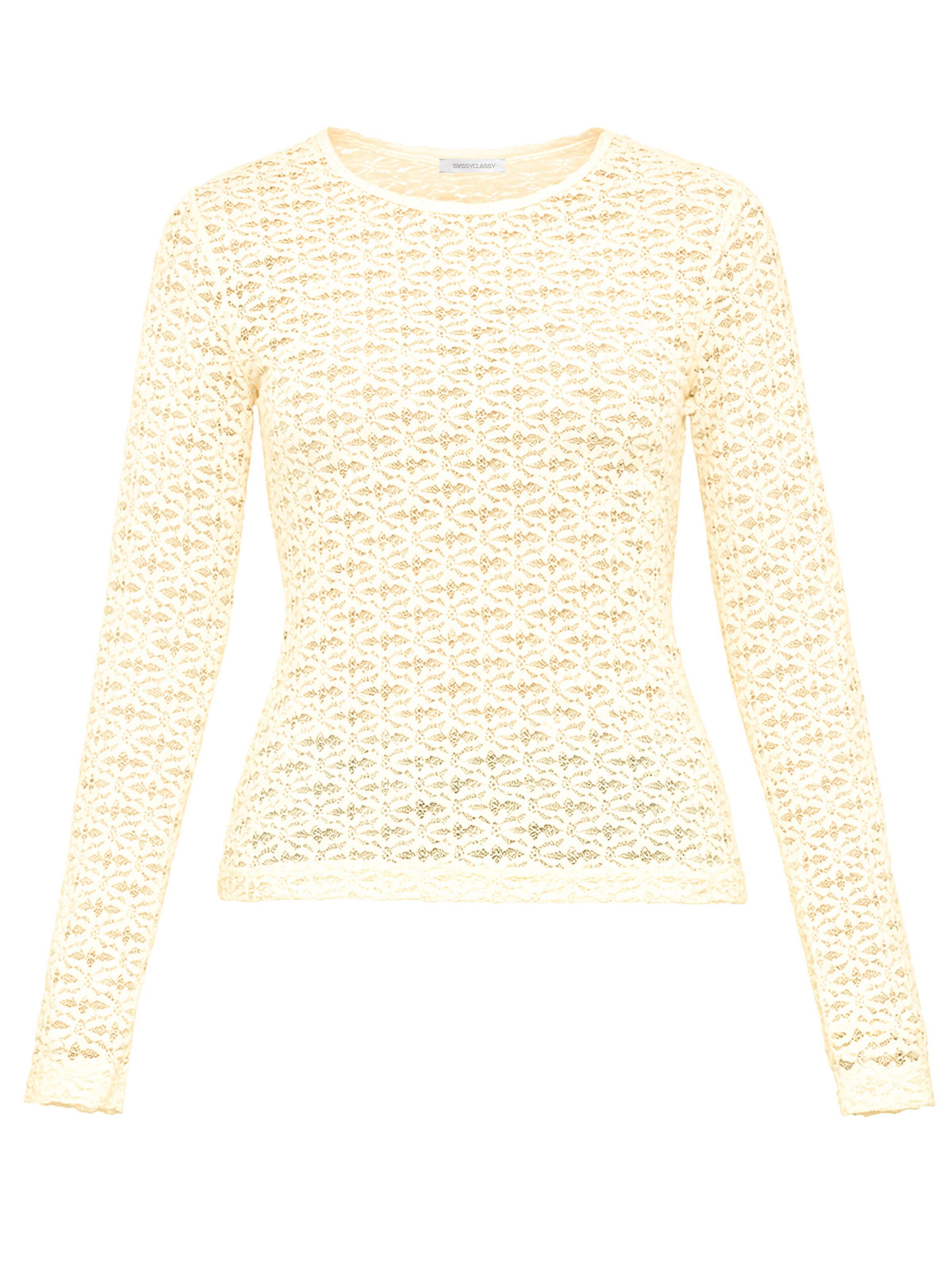 SASSYCLASSY Shirt‌‌ in Gelb: Vorderseite