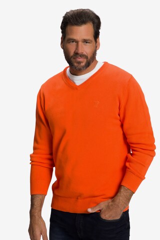 JP1880 Pullover in Orange: predná strana