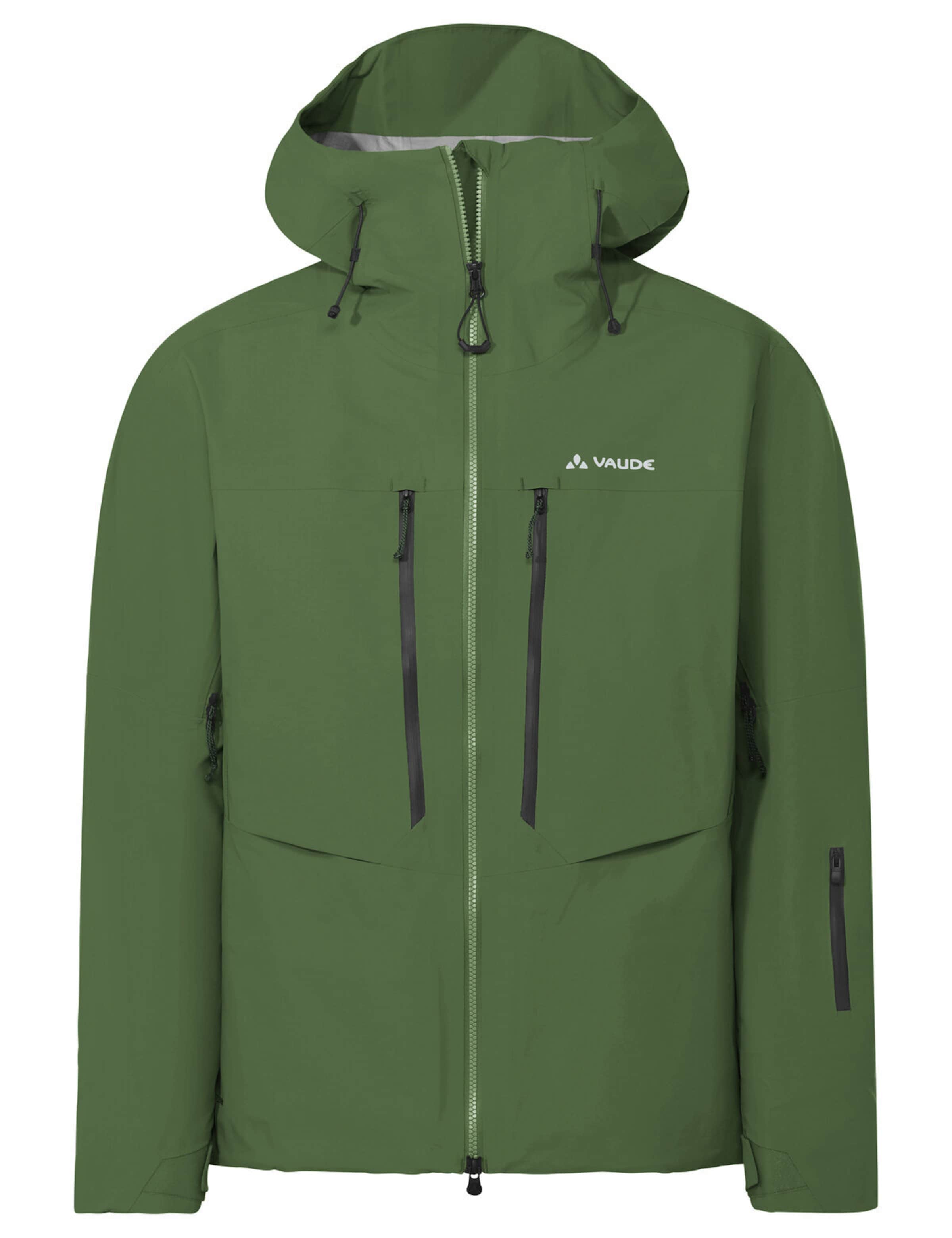 VAUDE Sports jacket 'Monviso II' in Green: front