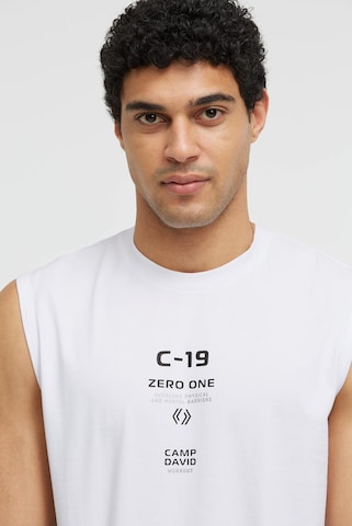 CAMP DAVID Shirt in White