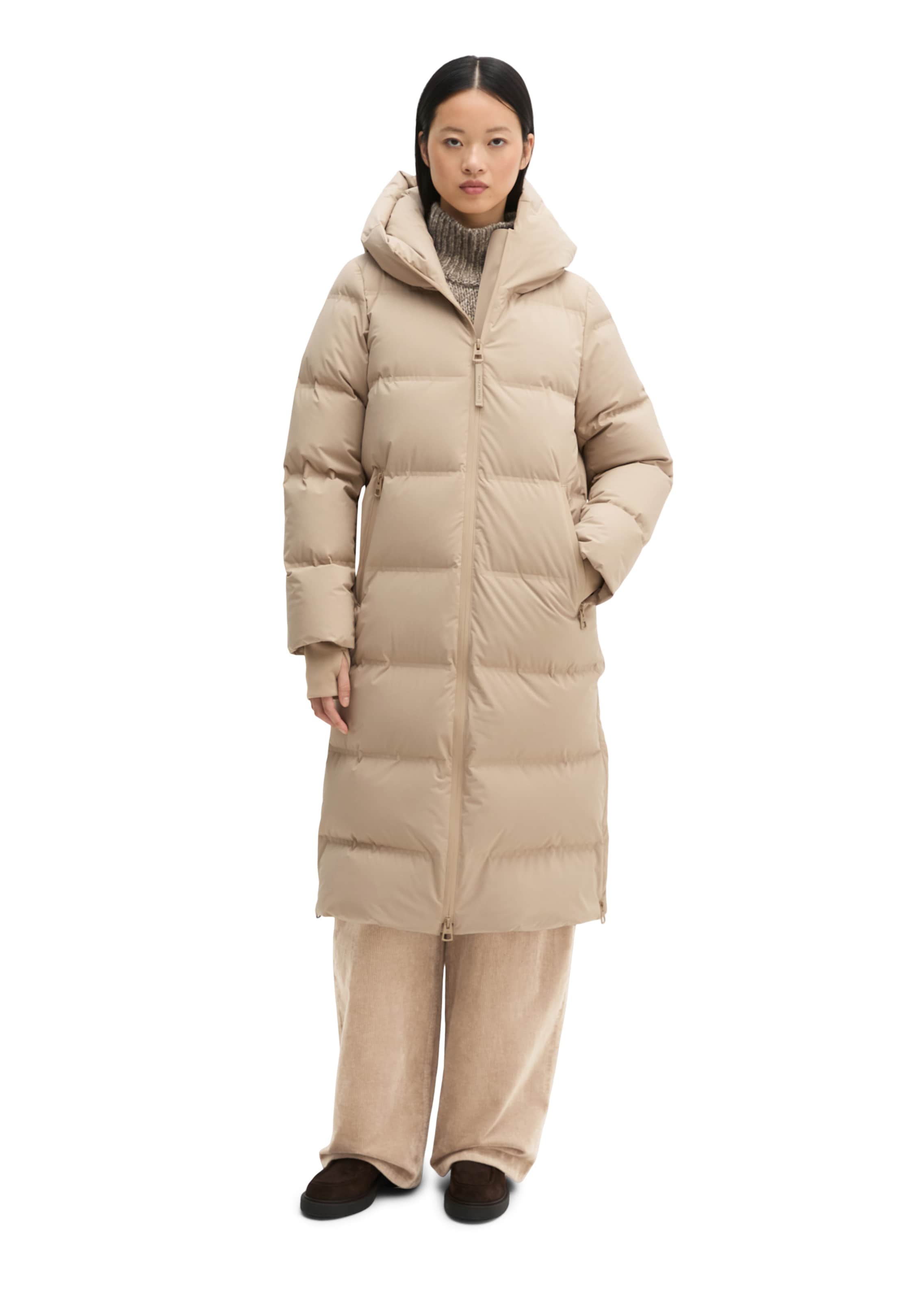 Marc O'Polo Raincoat 'MOP x Function' in Beige