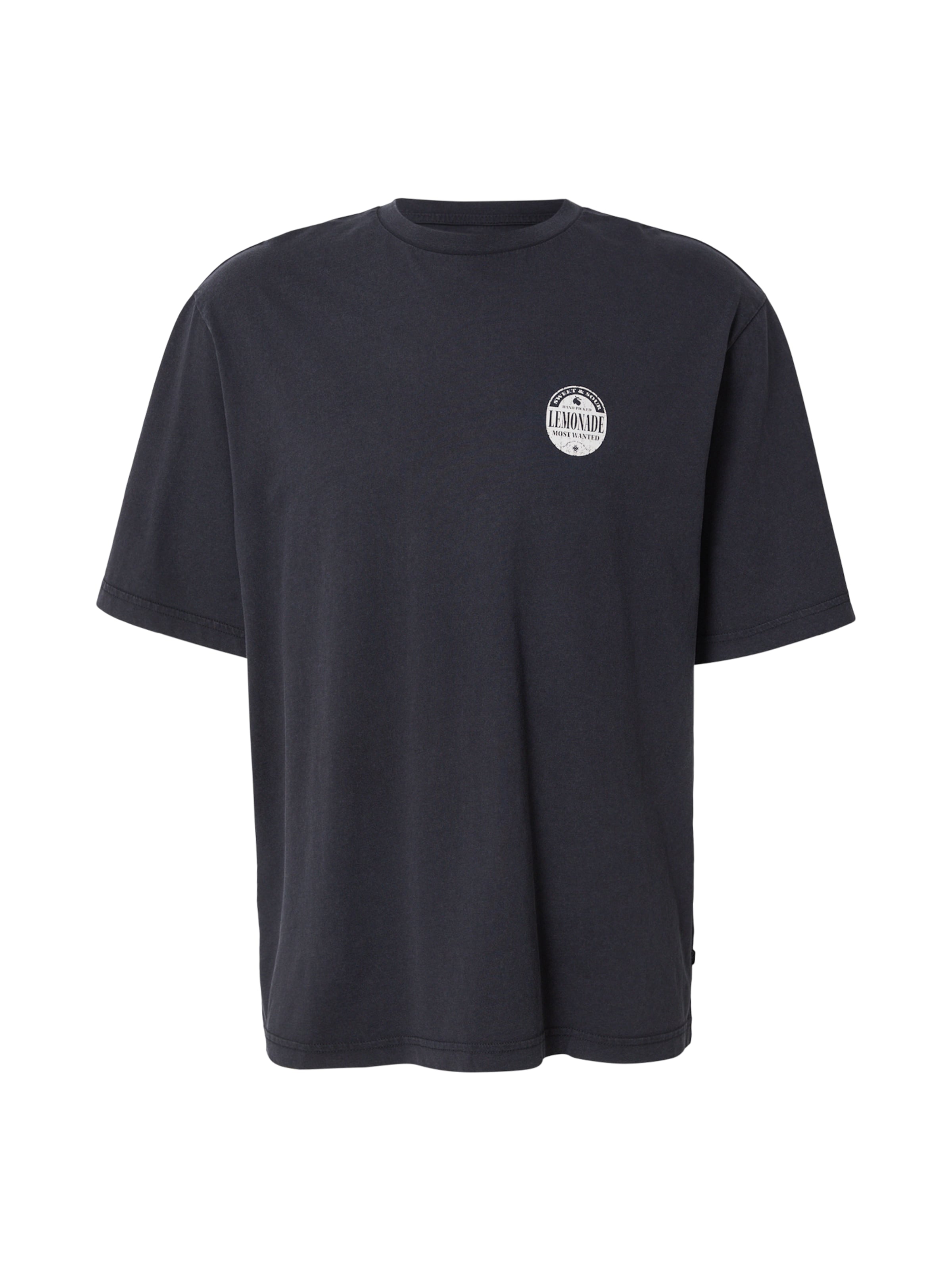 QS Shirt in Zwart: voorkant