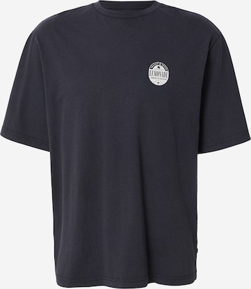 T-Shirt QS en noir : devant