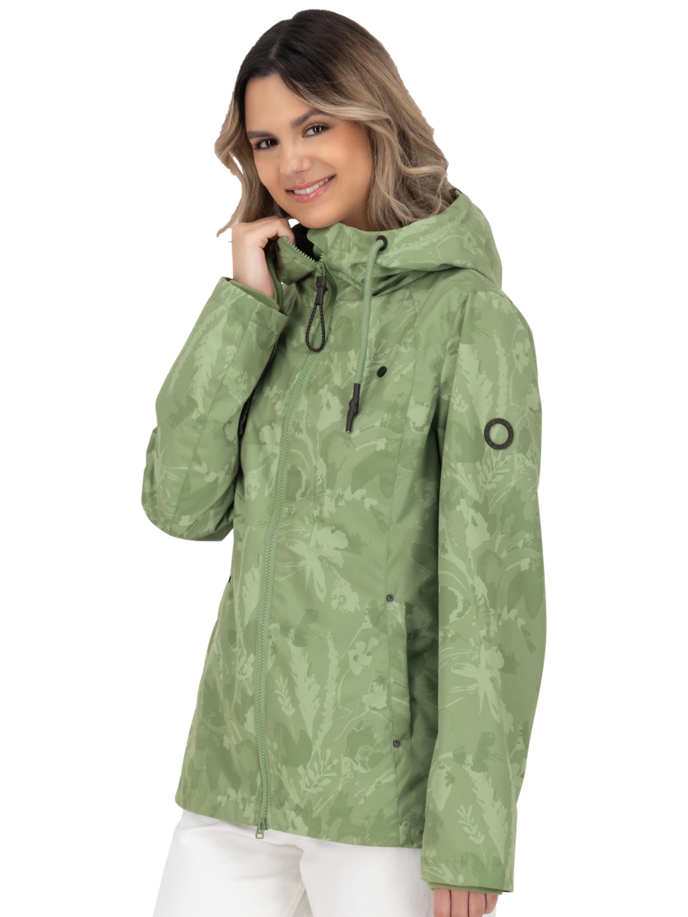 Veste mi-saison 'LilouAK B' alife & kickin en vert