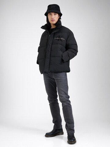 Calvin Klein Jeans Winter jacket 'CHENILLE' in Black