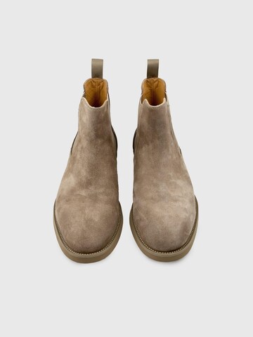 Dutch'D Chelsea Boots in Beige