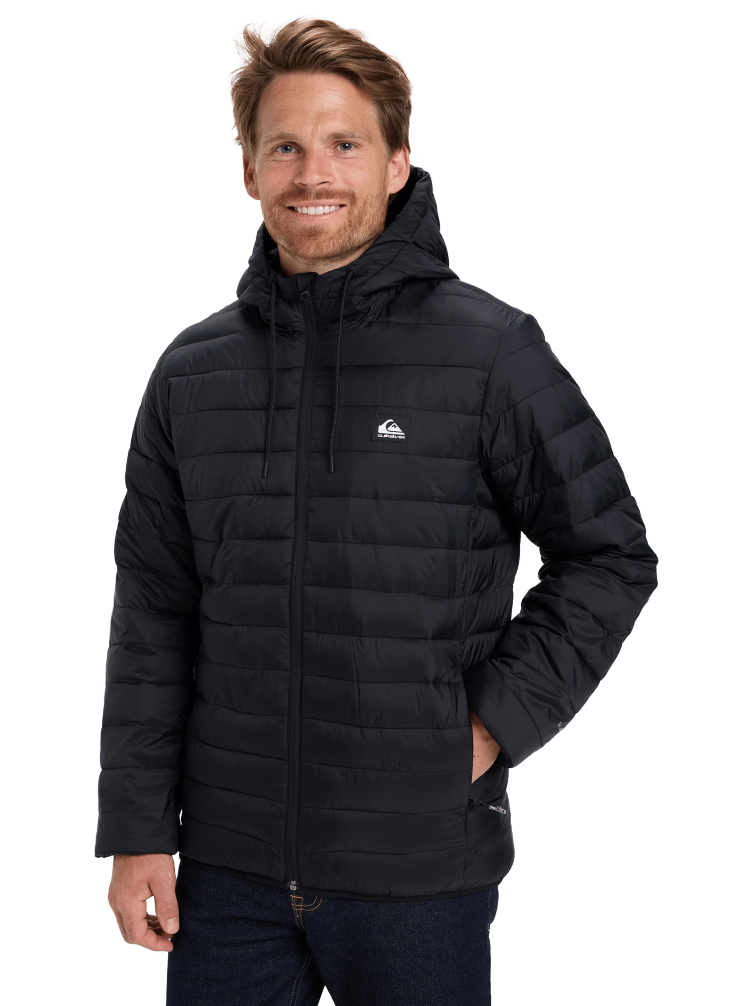 QUIKSILVER Jacke 'Scaly' in Schwarz