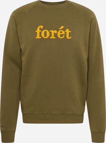 forét Sweatshirt in Green: front