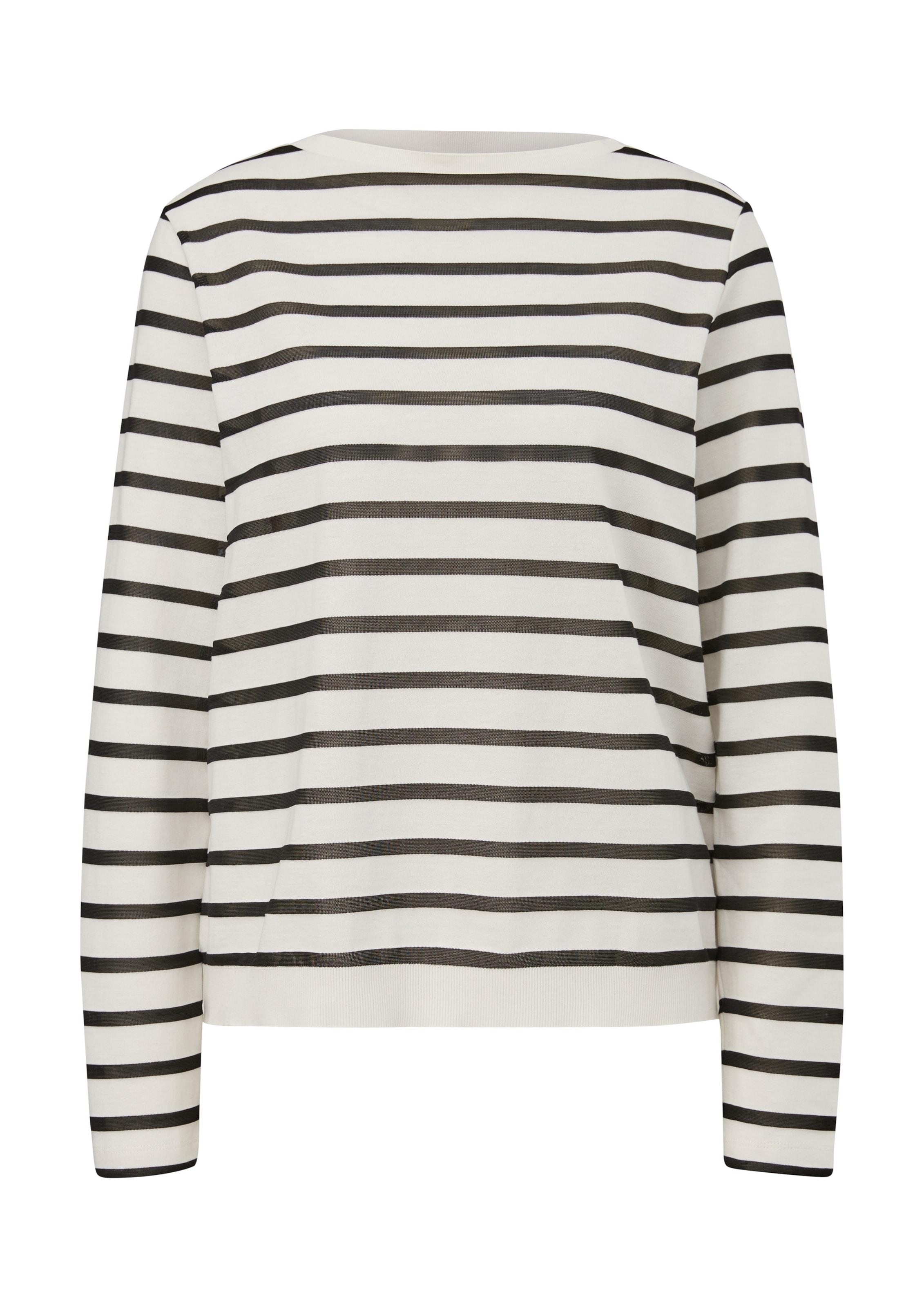 COMMA Shirt in Zwart: voorkant