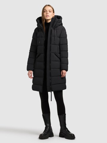 Manteau d’hiver 'Arlene' khujo en noir