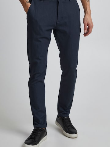 !Solid Slim fit Chino trousers 'SDFrederic' in Blue: front