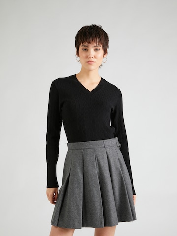 MORE & MORE Sweater in Black: front