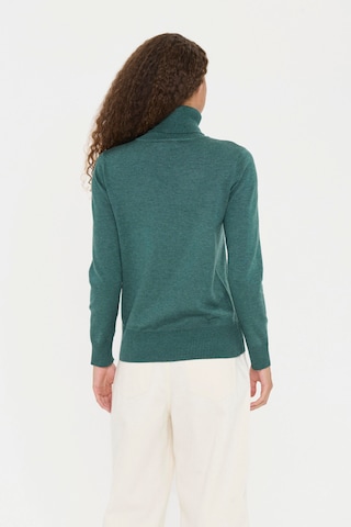 SAINT TROPEZ Pullover in Grün