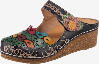 Laura Vita Mules 'Facscineo 09' in Black, Item view