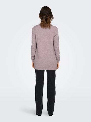 ONLY Strickjacke 'ONLLesly' in Lila