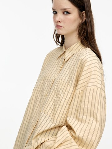 Camicia da donna di Pull&Bear in giallo