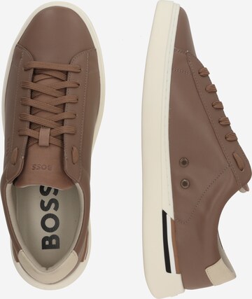 Sneaker bassa 'Clint' di BOSS in verde