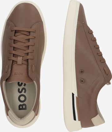 BOSS Black Sneakers 'Clint' in Green